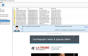 A2z Migrations for MBOX to PST screenshot 1