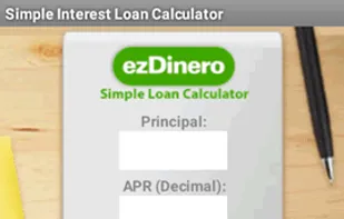 ezDinero Loan Calculator screenshot 1