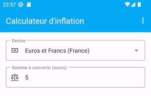 Inflation Calculator screenshot 1