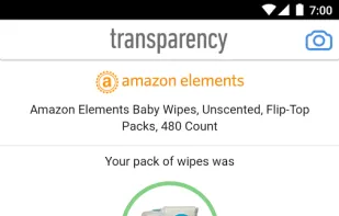 Transparency screenshot 2