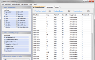 Ethervane ActiveHotkeys screenshot 1