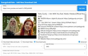 EnergyGrabTube screenshot 2