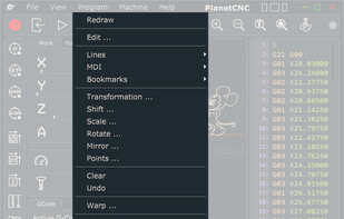 PlanetCNC screenshot 3