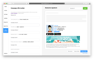MySigMail screenshot 2