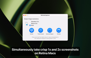 RetinaCapture screenshot 1