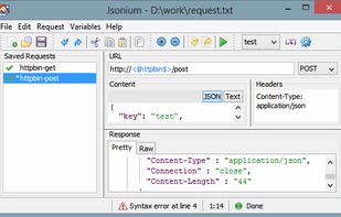 Jsonium screenshot 1