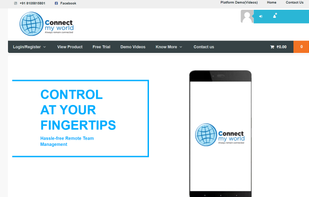 Connectmyworld - Gps Tracking App screenshot 1