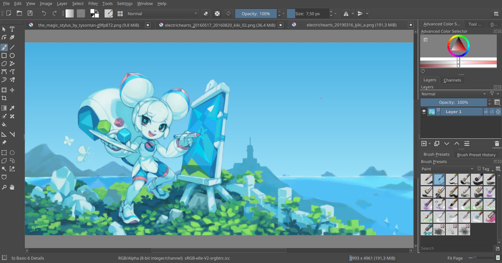 Krita 2.9.x Best Alternative To Photoshop for Ubuntu/Linux Mint - NoobsLab  : r/krita