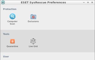 ESET SysRescue Live screenshot 2