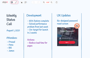Real-time note taking
