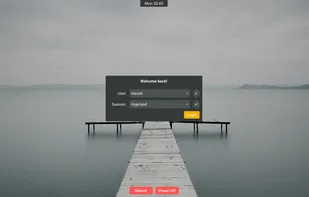 ReGreet screenshot 1