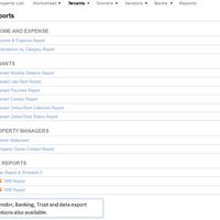Reports Page