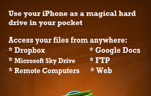 a Magical Hard Drive for iPhone n iPad
