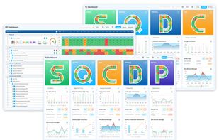 Lean Daily Management System (LDMS) (Structured Daily Operations, Digital Huddle Boards)
Digital Visual Management Board (Real-time Interactive Tracking)