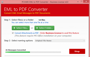 Start the Conversion Process