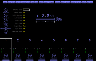 Initial screen of Mobius