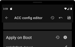 Advanced Charging Controller App (AccA) screenshot 1