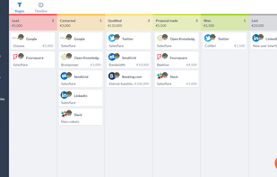 Salesflare screenshot 1