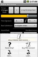 Mobile Metronome screenshot 2
