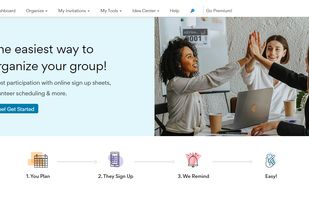 home page