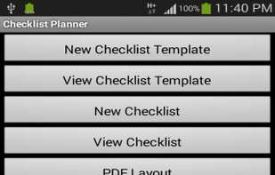 Checklist Planner screenshot 1