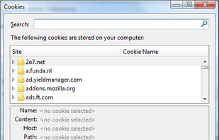 selectivecookiedelete screenshot 2