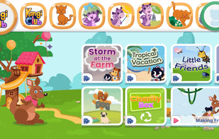 Kangi Club - English For Kids! screenshot 1