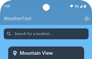 WeatherFast screenshot 1