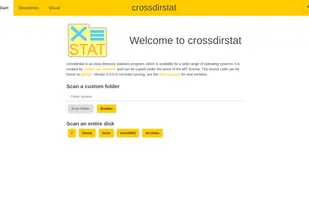 crossdirstat screenshot 1
