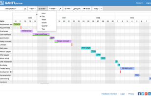 GANTTplanner screenshot 1