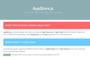 AppStore.js screenshot 1