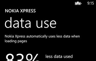 Nokia Xpress on a Windows Phone