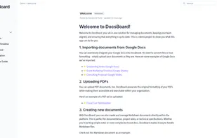 DocsBoard screenshot 1