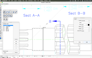 Graphite 2D/3D CAD screenshot 2