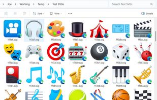 Thio&#39;s SVG Thumbnail Extension screenshot 1