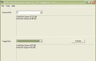 ADRC Data Recovery Software Tools screenshot 1