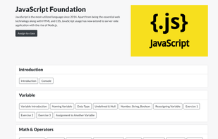 JavaScript course