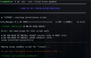 install and sandbox AppImages in one go