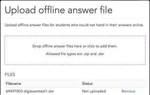 Digiexam screenshot 2