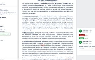 Forget about back and forth via email and hidden redlines. AXDRAFT allows you to collaborate internally with real-time redline, approvals and complete version control.

Invite your vendors and customers to collaborate with you on legal documents without the need for them to be registered users of AXDRAFT.