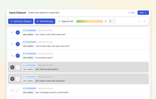 Let AI generate datasets