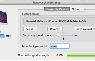 Handylock screenshot 1