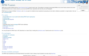 RPM Fusion screenshot 1