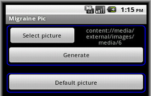 Migraine Pic screenshot 1