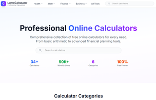 LumoCalculator screenshot 1