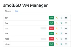 smolBSD screenshot 1