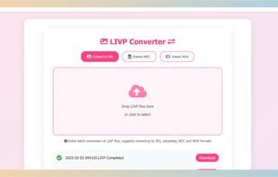 LIVP Converter screenshot 1