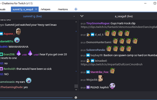 Chatterino screenshot 1