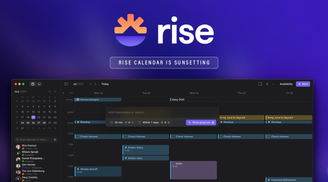 Rise Calendar is shutting down. Users are urged to export their data by March 31, 2025 image