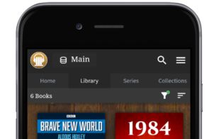 Audiobookshelf screenshot 1